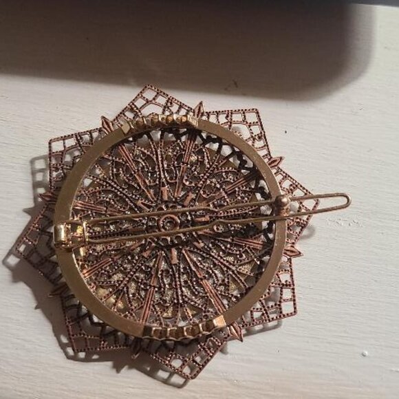 🏍 GWRRA 2017 Challenge Coin Gold Clip Pin - Picture 3 of 4